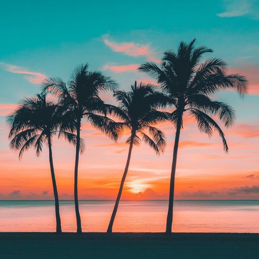 A soothing instrumental reggae piece that transports listeners to a peaceful caribbean shore at sunset, featuring mellow rhythms and gentle melodies for a relaxing atmosphere.