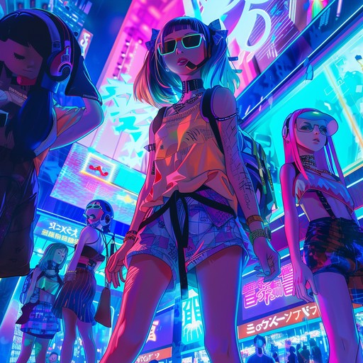 An energetic and funky track inspired by the lively and colorful world of anime, featuring bass driven grooves and catchy melodies to create an uplifting atmosphere. Perfect for injecting fun, excitement, and lively vibes into any scene or setting