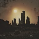 haunting soundscape depicting a post apocalyptic desolate landscape.