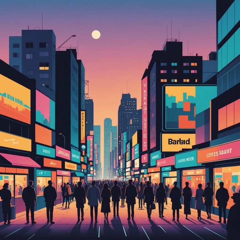 Echoing the pulse of tokyo, this song uses electric rhythms to highlight the lively spirit and the unstoppable heartbeat of the city. Feel the essence of being wrapped in the city's neon glow, perfect for a late night cruise around town.