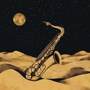 instrumental fusion of soulful saxophone and middle eastern tones