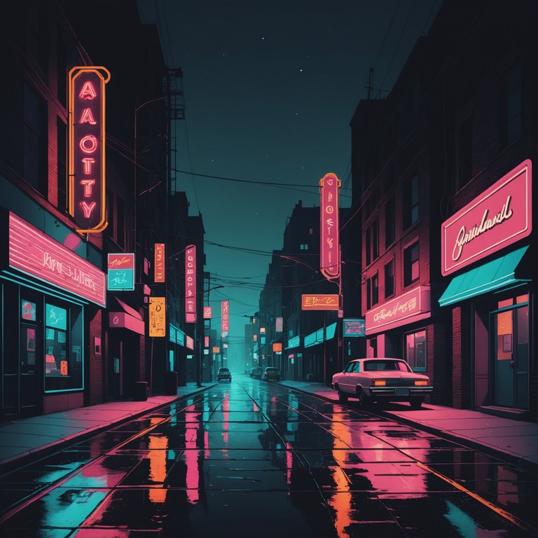 Infused with the raw energy of city life, this track combines edgy guitar riffs and nuanced static noise, creating an auditory depiction of urban decay and vibrance. This piece ventures through the chaotic yet captivating essence of downtown streets, echoing the gritty, unrestrained spirit of its inhabitants.