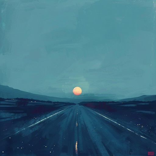 Capturing the essence of a lone journey down an endless, moonlit highway, this instrumental features a heartfelt, soul-stirring melody led by an electric guitar, infused with bluesy riffs and a steady rock rhythm, evoking feelings of nostalgia and reflection