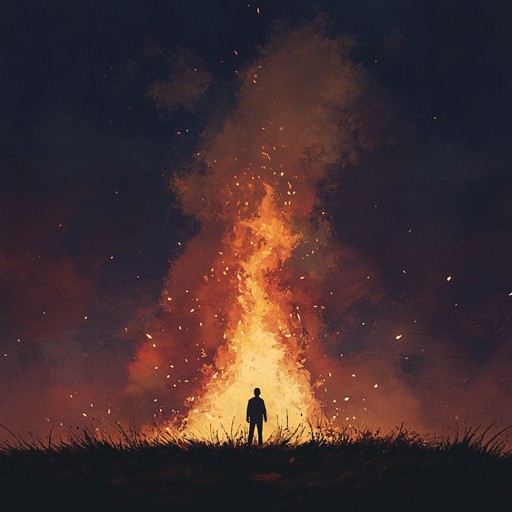 Drawing from the deep reservoirs of ancestral memories, this track features haunting melodies that resonate with the feeling of ancient rituals and forgotten cultures. The repetitive, echoing patterns evoke images of shadowy figures dancing around firelight, connecting the listener to a past that feels both eerily distant and intimately close.