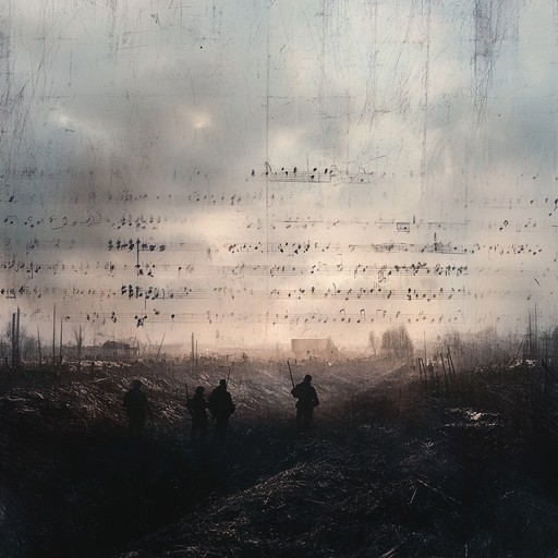 In this evocative piece, the piano transforms into a battalion, with each note and chord progression representing the strategic, yet emotionally charged movements of troops on a historic battlefield. It combines classical military influences with modern dynamic shifts to convey a story of conflict, strategy, and resolution.