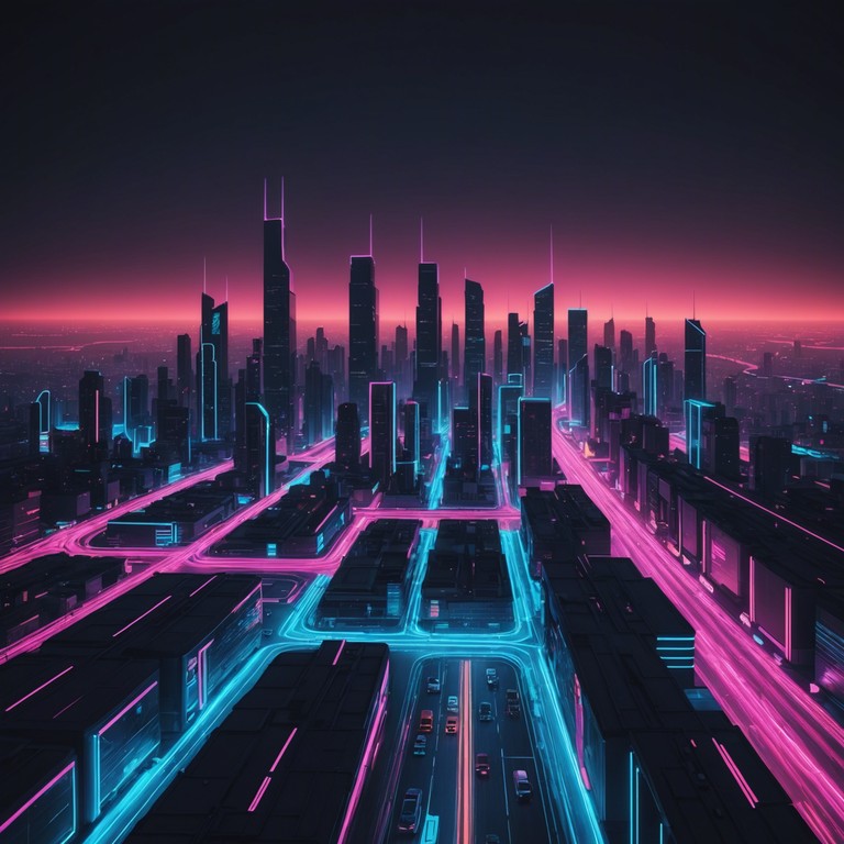 This track conjures images of racing through a futuristic metropolis bathed in neon lights, with pulsating synths setting a compelling backdrop for an adrenaline pumping adventure. It combines vintage synth sounds with modern electronic influences to celebrate the union of past and future.