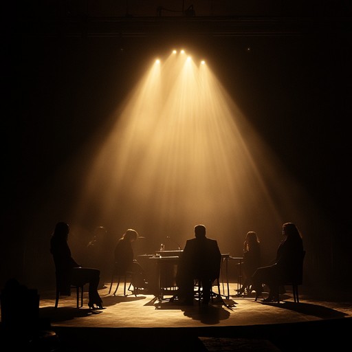 This piece guides listeners through the eerie yet captivating atmosphere of a midnight cabaret, where the spiritual intertwines with the sinister. With each note played on a haunting organ, the music evokes images of shadowy performers and mystical rituals, creating an unforgettable experience.