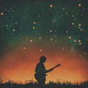 a calming dance rock instrumental featuring soothing guitar melodies.