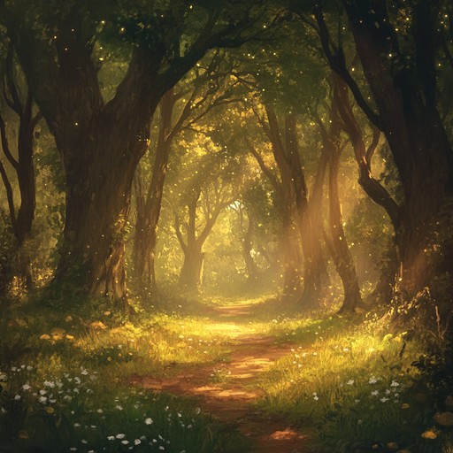 Immerse yourself in a serene woodland journey with this peaceful symphonic piece, featuring soothing string work and enchanting wind instruments that evoke the beauty and tranquility of nature.