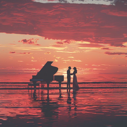 An evening love serenade brought to life through gentle piano melodies and soft orchestral strings. This arrangement is designed to evoke intimate and warm feelings, ideal for romantic settings. The soothing tone perfectly captures the tranquil beauty of love