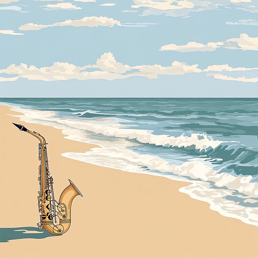 Experience the warmth of a sunny seaside holiday with this relaxing tune. Imagine the gentle waves and smooth jazz rhythms creating a perfect atmosphere for a tranquil day at the beach. The soothing tones of a saxophone will transport you to a place of serene bliss, making you feel as though you're on vacation no matter where you are