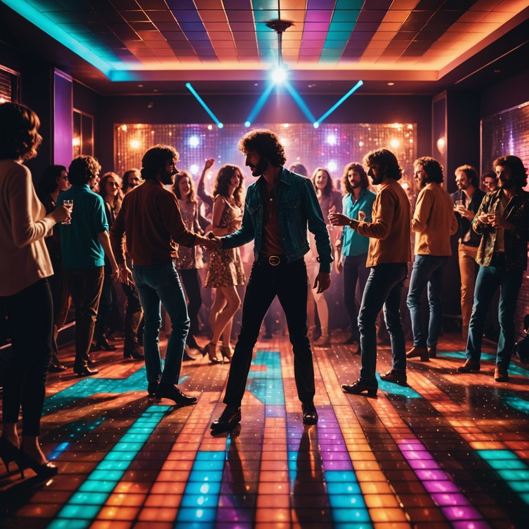 Relive the iconic moments of the 70s disco fever era with this track. As the electric piano plays invigorating melodies, the crowd's joyful energy fills the dance floor with a contagious zest for life.