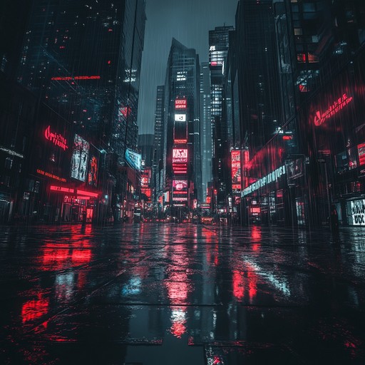 A gripping instrumental piece crafted for dystopian anime environments, where neon lights flicker against towering skyscrapers. Merging heavy guitar riffs with pulsating beats, the track builds an atmosphere of tension and raw energy, ideal for action scenes or brooding character arcs.