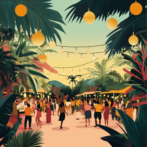 Experience the energy of summer with this mambo track, featuring lively and rhythmic beats that embody joy and festivity. The tropical percussion and melodic arrangements encourage spontaneous dancing, perfect for a sun drenched beach party.