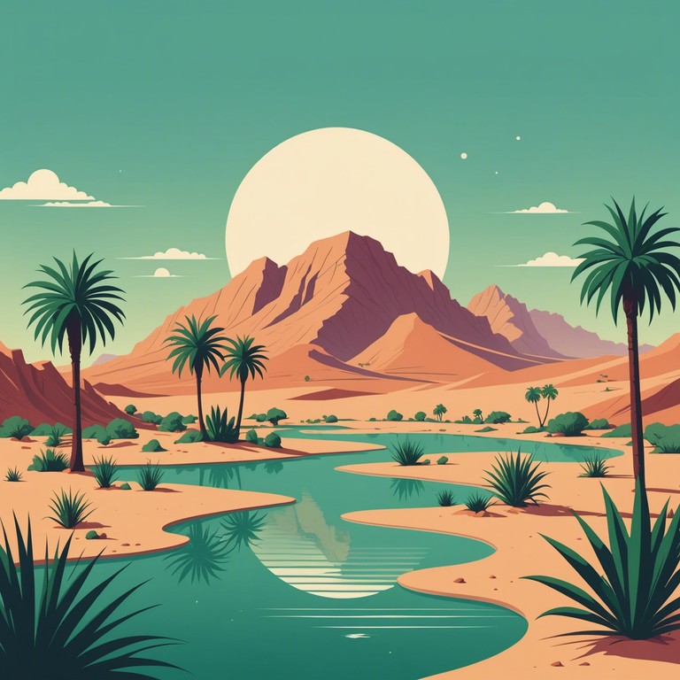 Incorporating middle eastern instrumental tones with classic blues rock, this track aims to transport listeners to a sonic oasis where east meets west. The music narrates an exotic journey, complete with all the richness and depth of both genres.