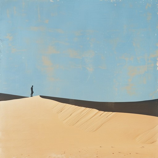 Envision the vast, sunlit sahara desert with the heat mirage on the horizon and sultry winds. This track captures the essence of a scorching day in the open dunes, with dynamic shifts that mimic the undulating desert landscape.