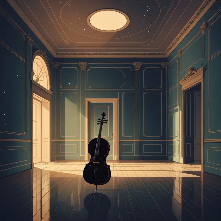 A spectral performance where each note from the solo cello intensifies the sense of looming dread and the unnerving quiet of a long abandoned space. Deliberate pauses enhance the feeling of isolation as ghostly sounds linger.