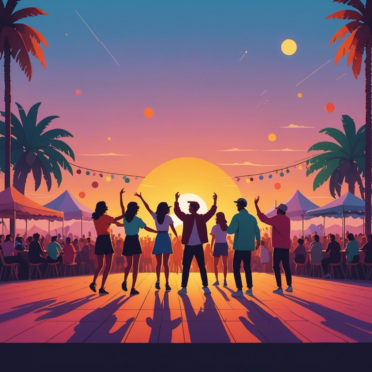 An exciting blend of classic funk filled with infectious rhythms and modern house hooks that create a mood lifting, dance inspiring sound, perfectly suited for those high energy moments at a summer festival. Funk guitars fused with pulsating electronic beats form a synergy that embodies the soul of upbeat dance music.