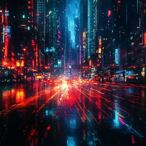 This track captures the exhilaration of a late night drive through a bustling cityscape, pulsating with neon lights and the electric energy of the nightlife. The infectious beat and soaring melodies make for an unforgettable ride that keeps your heart racing.