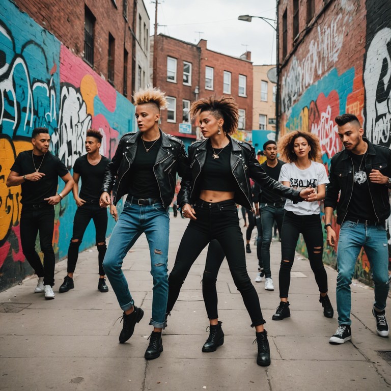 This track features a high energy fusion of raw punk power and the lively rhythms of salsa, creating a unique sound that's both rebellious and danceable. Characterized by fast paced percussion and vibrant brass sections that capture the spirit of urban chaos and fiesta simultaneously.