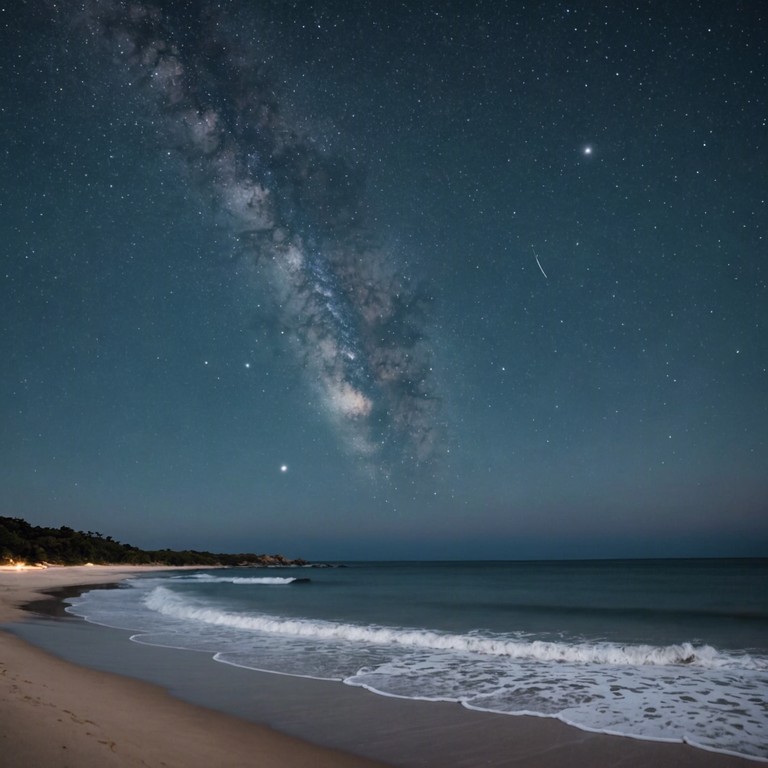 Drifting away on the gentle tides of soothing synthesizer melodies and authentic ocean wave recordings, this track is perfect for meditation or winding down after a long day.