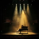 a somber yet sentimental instrumental reflective cabaret piece