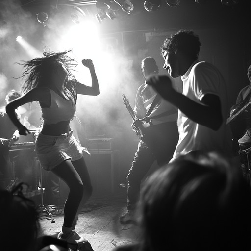 This track combines the hard hitting edge of punk with the rhythmic smoothness of soul, resulting in an engaging soundscape filled with electric guitar riffs and an irresistible beat