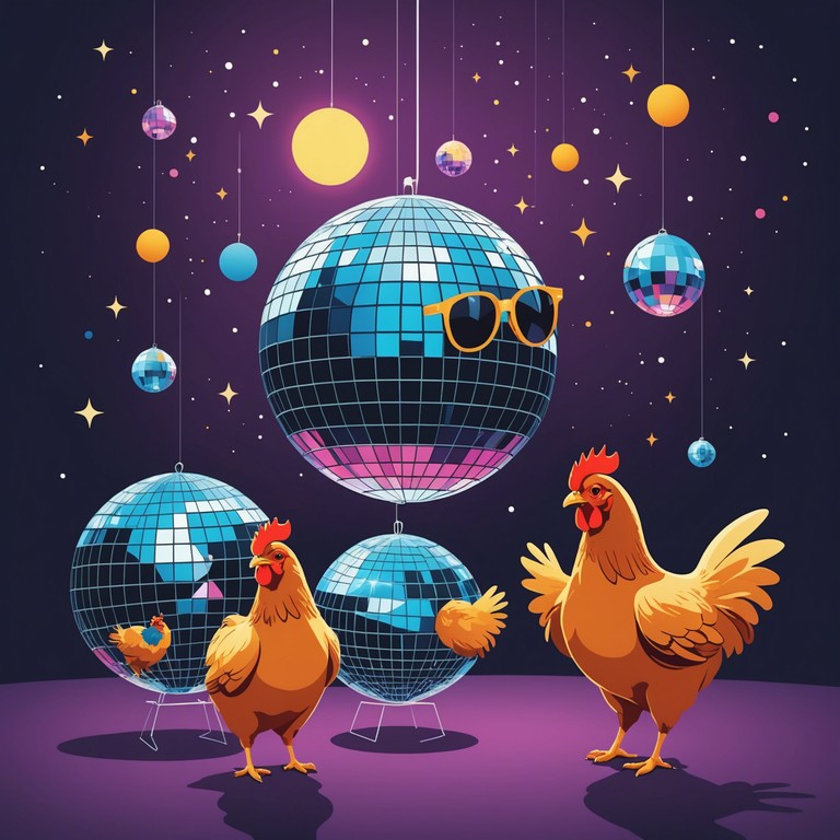 This novelty song uses funky grooves and a playful rhythm to create an irresistible dance track inspired by the quirky movements of a chicken dance. It's a fun, upbeat tune that brings a smile and an immediate urge to dance. The light hearted beats make it perfect for parties or quirky advertising.