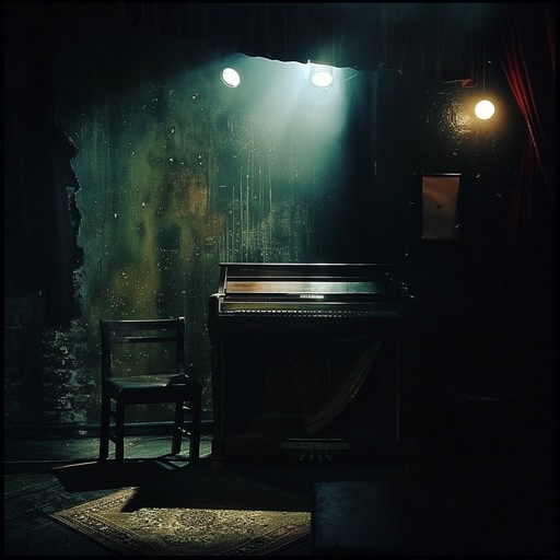 A fusion of melancholic and hopeful melodies within a dark cabaret ambiance, driven by harmonium and lush strings. This piece navigates through shadowy corners, offering moments of reflective optimism amidst somber themes.