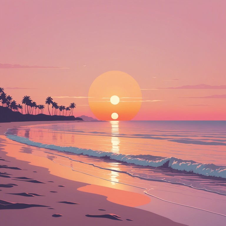 Imagine a track that encapsulates the feeling of watching a sunset on a serene beach, as soothing beats merge seamlessly with relaxed rhythms, offering a perfect backdrop for unwinding or a gentle night out