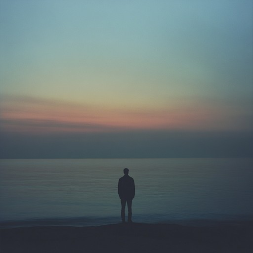 Feel the calm solitude in an instrumental chillwave melody that reverberates with ambient synth echoes. Each note takes you deeper into a reflective state, bound by melancholic undertones that make you cherish the quiet moments.