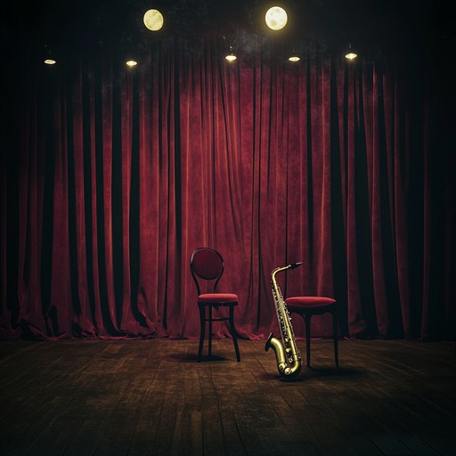 An instrumental piece that combines ethereal tones with the sultry atmosphere of a cabaret, featuring a smoky saxophone melody that evokes the mystery of moonlit nights and hidden desires.