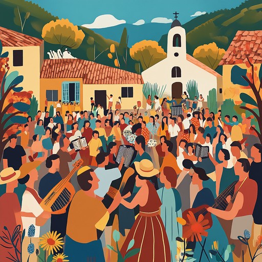 An exhilarating instrumental piece that brings to mind the vibrant and joyous atmosphere of traditional brazilian rural festivals. Featuring lively guitar strumming, dynamic hand claps, and melodic accordion, it creates a perfect soundtrack for celebration and happiness.