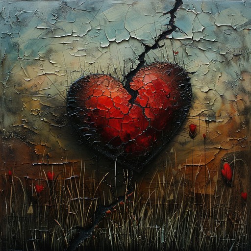 This emotional instrumental tells the story of a shattered heart through melancholic melodies and haunting harmonies. The delicate fingerpicking of an acoustic guitar intertwines with the mournful strains of a cello, creating a tapestry of sorrow and despair. As the song progresses, the intensity builds, with the addition of subtle percussion and atmospheric synths, mirroring the turmoil within. The composition reaches a climax before slowly fading away, leaving behind a sense of emptiness and unresolved pain.
