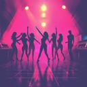 a catchy disco funk track evoking vibrant urban nightlife atmosphere.