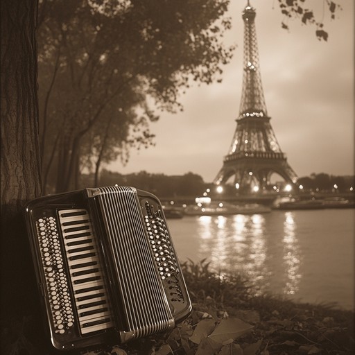 Imagine the sounds of a lone accordion artist playing as the sun sets over paris, their music weaving through the bustling city carrying tales of ages past. This composition invites listeners to travel back in time, feeling the profundity of history through every note.