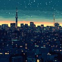 vibrant tokyo night vibes with catchy, upbeat synth hooks