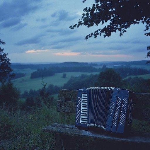 A passionate instrumental german schlager piece that captures the essence of eternal love and longing, blending heartfelt accordion melodies with traditional european instrumentation, taking listeners on an emotional journey through timeless romantic landscapes.