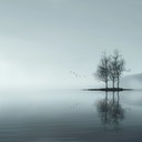 a tranquil ambient track for quiet reflection