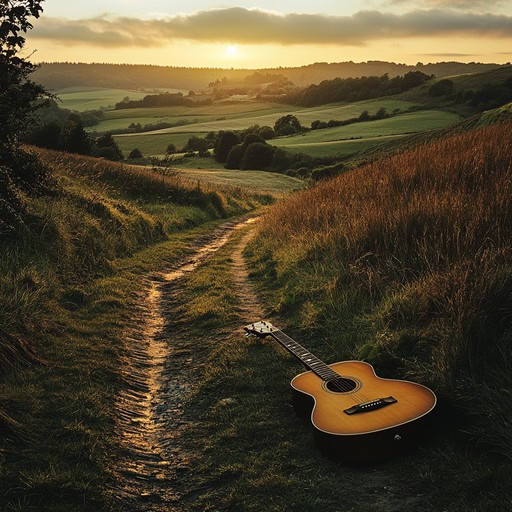 A dynamic acoustic guitar melody leads you along a countryside road full of promise. Each strum and riff invokes the uplifting and hopeful feeling of chasing new dreams and beginnings in the vast, open country. The piece blends warm melodies with invigorating rhythms to craft a heartening musical journey.