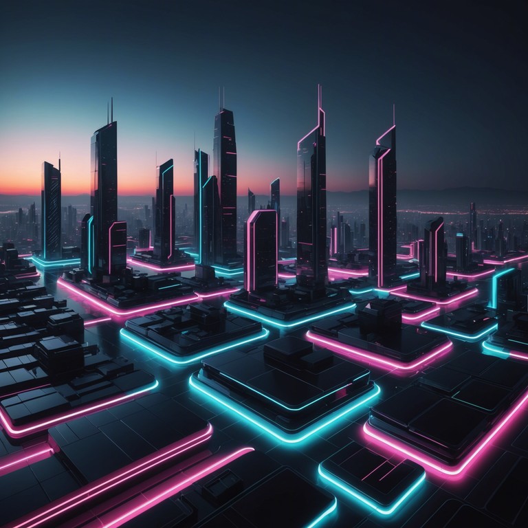 Imagine the bustling neon lit streets of a futuristic city, rebellious in nature, where the sound of electronic beats tells the tale of uprising and empowerment. This track combines layered synths and a deep bass that pulse with the heart of a cyberpunk revolution, depicting a narrative of struggle, hope, and fierce independence.