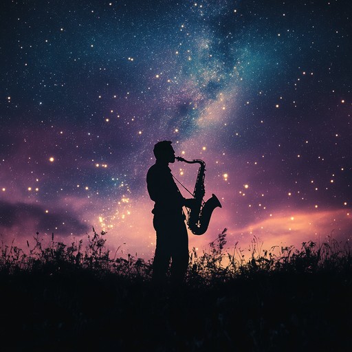 A mesmerizing blend of jazz and soul that paints a picture of a calm, starry night. The saxophone leads with emotive, dreamy melodies, supported by soft piano and light percussion, evoking a deep sense of peace and introspection.