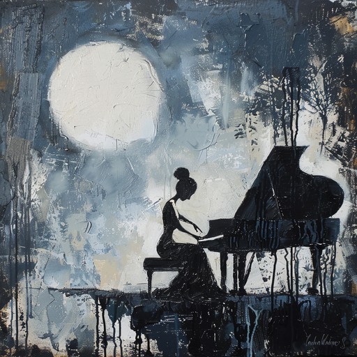 A piece that captures the essence of a tranquil, romantic evening, with delicate interplay of strings like whispers under a starlit sky. Fluid transitions suggest a dance of shadows and light, evoking deep emotions and a sense of intimacy. Perfect for a quiet evening or as a backdrop to a heartfelt conversation. This music invites listeners to feel the tender touch of moonlight in a serene, spellbound landscape.