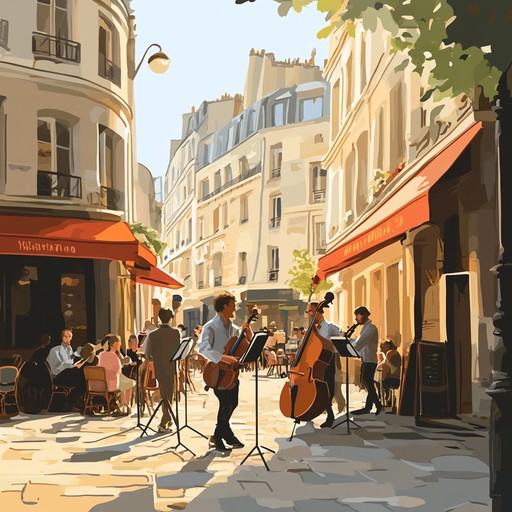 An energetic indie instrumental that fuses modern indie rock with the playful charm of 1960s french pop. Featuring cheerful accordion melodies intertwined with jangly guitars and lively percussion, it creates a joyous atmosphere reminiscent of carefree days strolling through parisian streets.