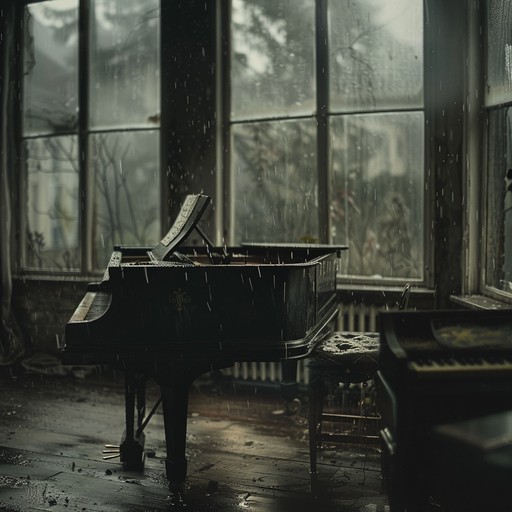 A heartfelt piano composition enriched with the delicate sound of raindrops, evoking a deep sense of nostalgia and sadness. The melody is designed to take listeners on an emotional journey, perfectly blending soft rain sounds with its tender notes.