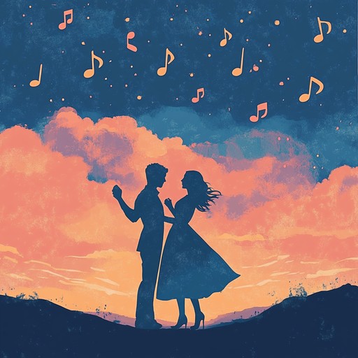 An instrumental swing track that captures the tender warmth of a sunset, blending soft saxophone melodies and gentle rhythms to evoke feelings of nostalgia and serenity.