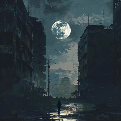 This instrumental rap track uses chilling synth melodies and deep, dark basslines to create an unsettling urban atmosphere. The dynamic shifts between eerie whispers and intense beats make it perfect for horror themed projects or adventurous night time listening.