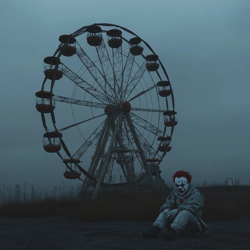 A haunting track with gentle accordion and eerie soundscapes, capturing the quiet sorrow of silent rides and empty stalls.