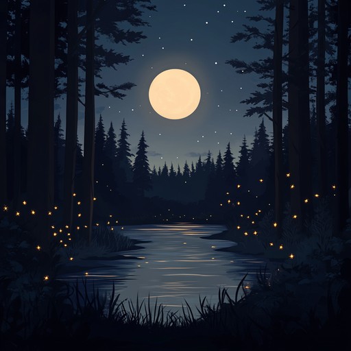 Inspired by the tranquility of night, this lullaby features flowing harp and flute harmonies that gently cradle the listener. Background ambient textures add to the dreamy calmness, ideal for relaxation and sleep.