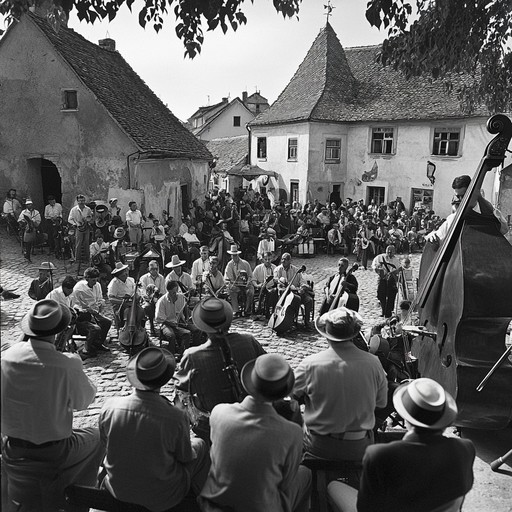 This instrumental track captures the essence of klezmer, weaving heart wrenching melodies that yearn for days gone by. The soulful sound of the clarinet leads the composition, accompanied by intricate violin harmonies and rhythmic accordion. Its dynamic progression evokes a sense of nostalgia and a bittersweet longing for the past, making it a deeply emotional and moving piece.